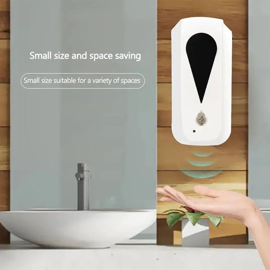 Touchless Soap Dispenser, Automatic Alcohol Sprayer, Motion Sensor, Wall Mounted, 1200ML, Smart Sensor Liquid Spray Dispenser