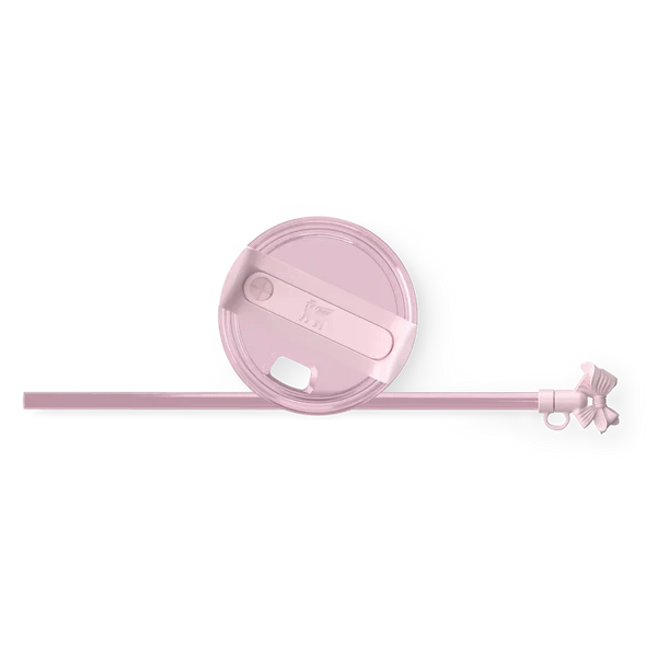 The Stanley X LoveShackFancy Holiday Quencher | 40 OZ - Rosa Beaux Pink