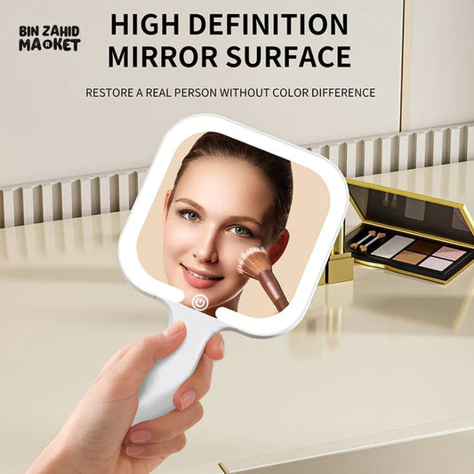 SMART LED TABLE MIRROR – RECHARGEABLE TOUCH SCREEN MAKEUP LIGHT