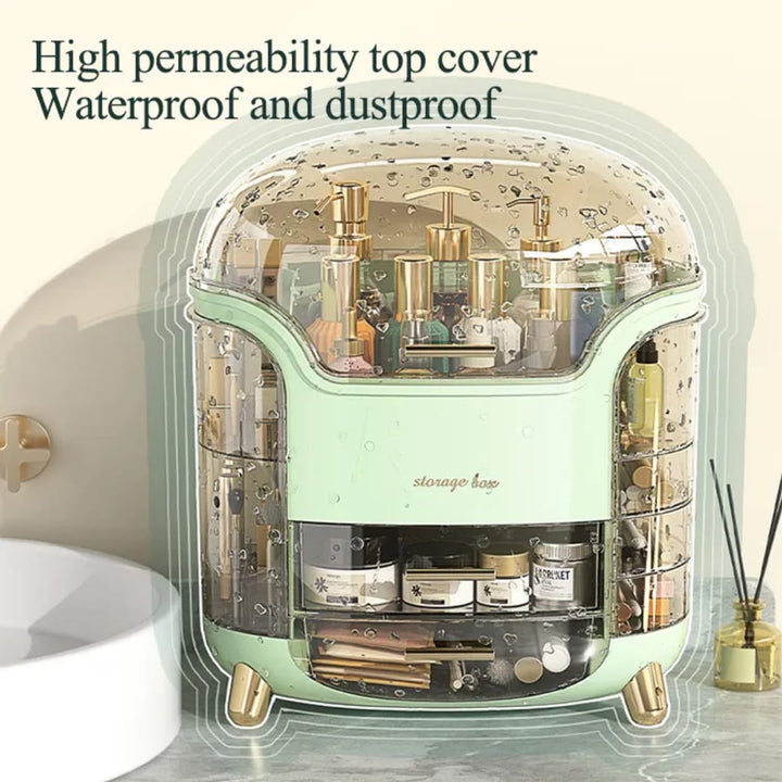 Luxury Cosmetic Organizer | Waterproof Storage Box