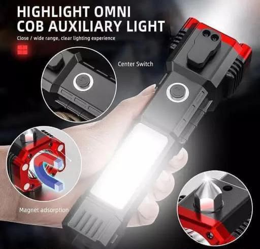 Highlight Omni COB Auxiliary Work Light  Rechargeable LED Torch with Magnetic Base