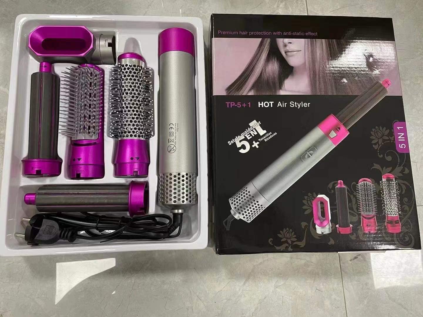 Salon-Style Hair, At Home – 5-in-1 Hot Air Styler
