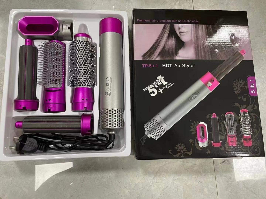 Salon-Style Hair, At Home – 5-in-1 Hot Air Styler