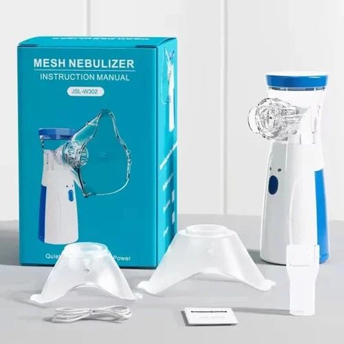 Rechargeable Portable Mesh Nebulizer – Handheld Respiratory Inhaler Machine