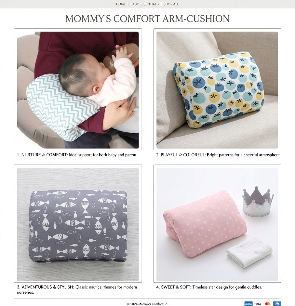 Feeding Support baby pillow