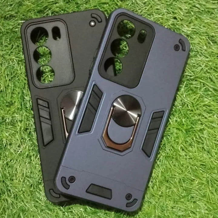 Tekzox Realme C71 Shockproof Armor Case with Magnetic Holder &amp; Kickstand