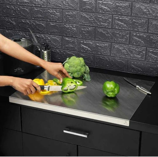 Stainless Steel Vegetable Cutting Board (Big Size 40cmx48cm)