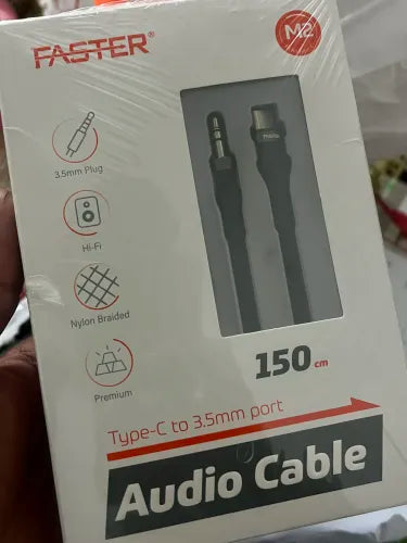 FASTER M2 Audio Cable for Type-C to 3.5mm Port