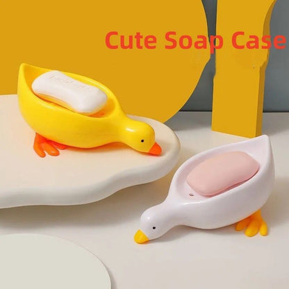 Duck soap dish