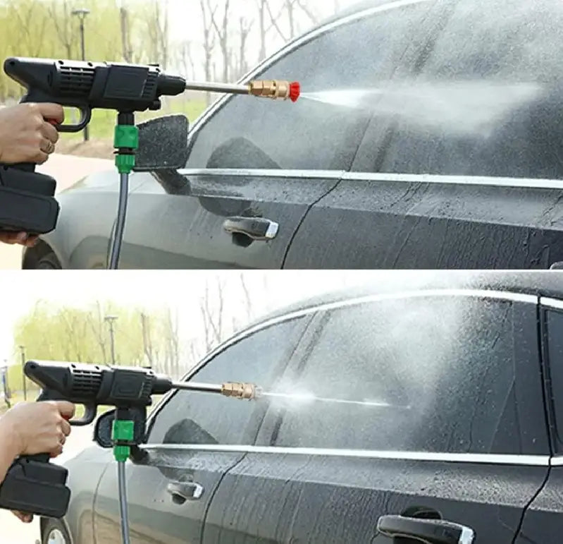 portable car washer battery opressure washer gun solar, bike washer