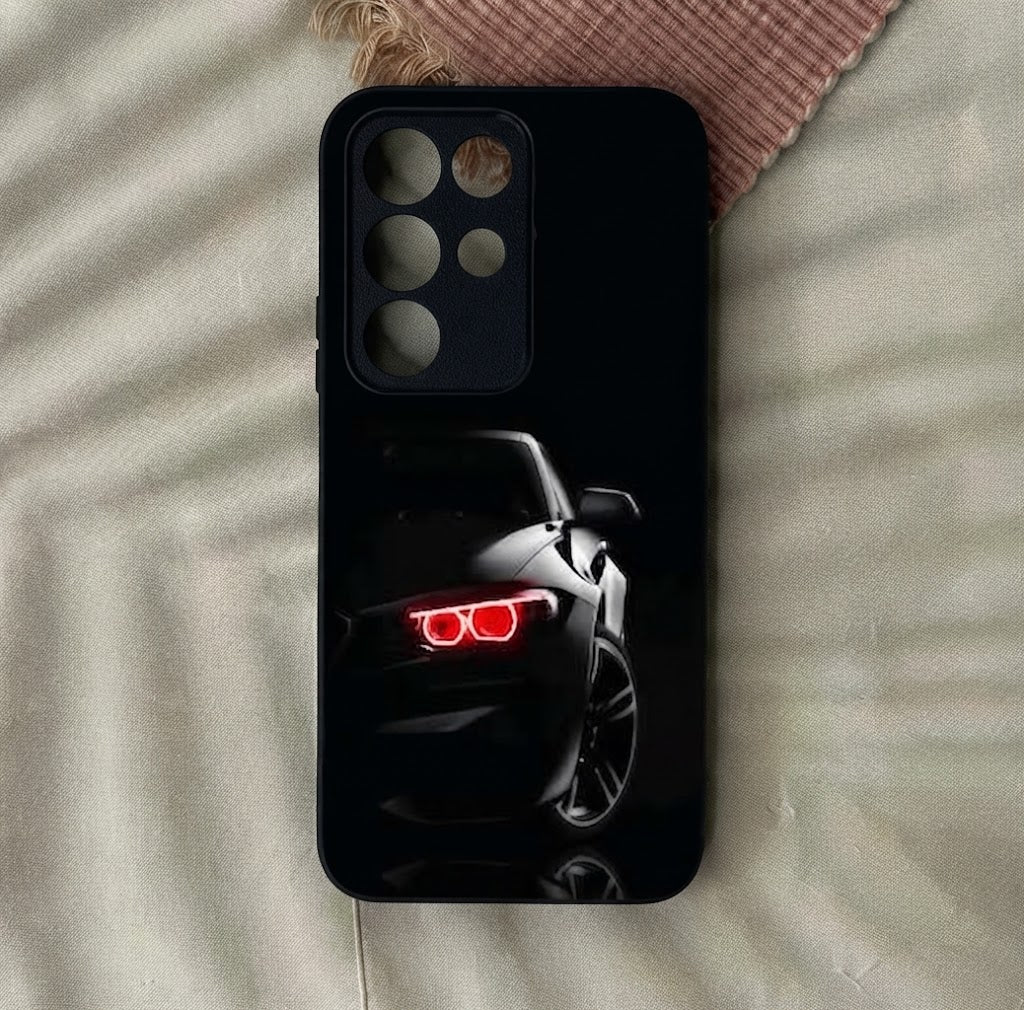 Kajsa Black Art Design 6 Premium Metal Printed Shockproof Case for Realme C85
