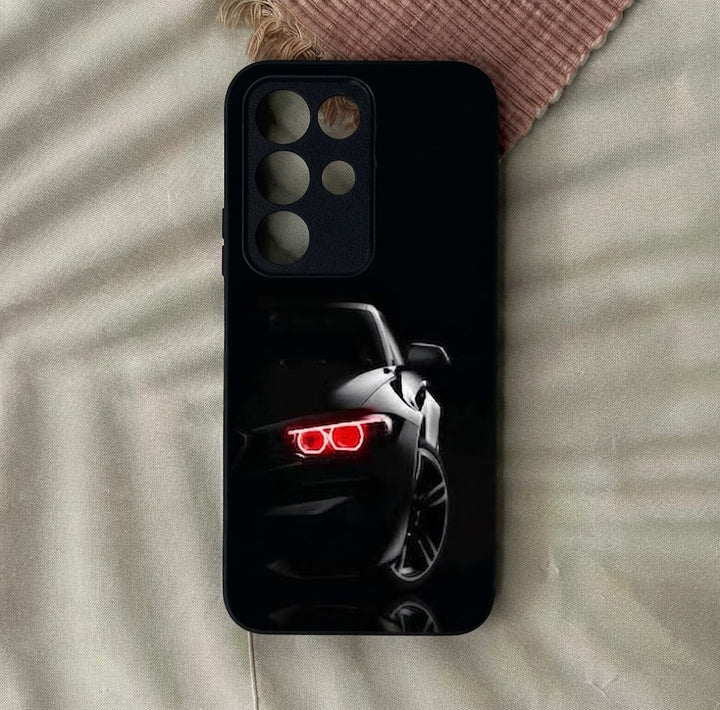 Kajsa Black Art Design 6 Premium Metal Printed Shockproof Case for Realme C85