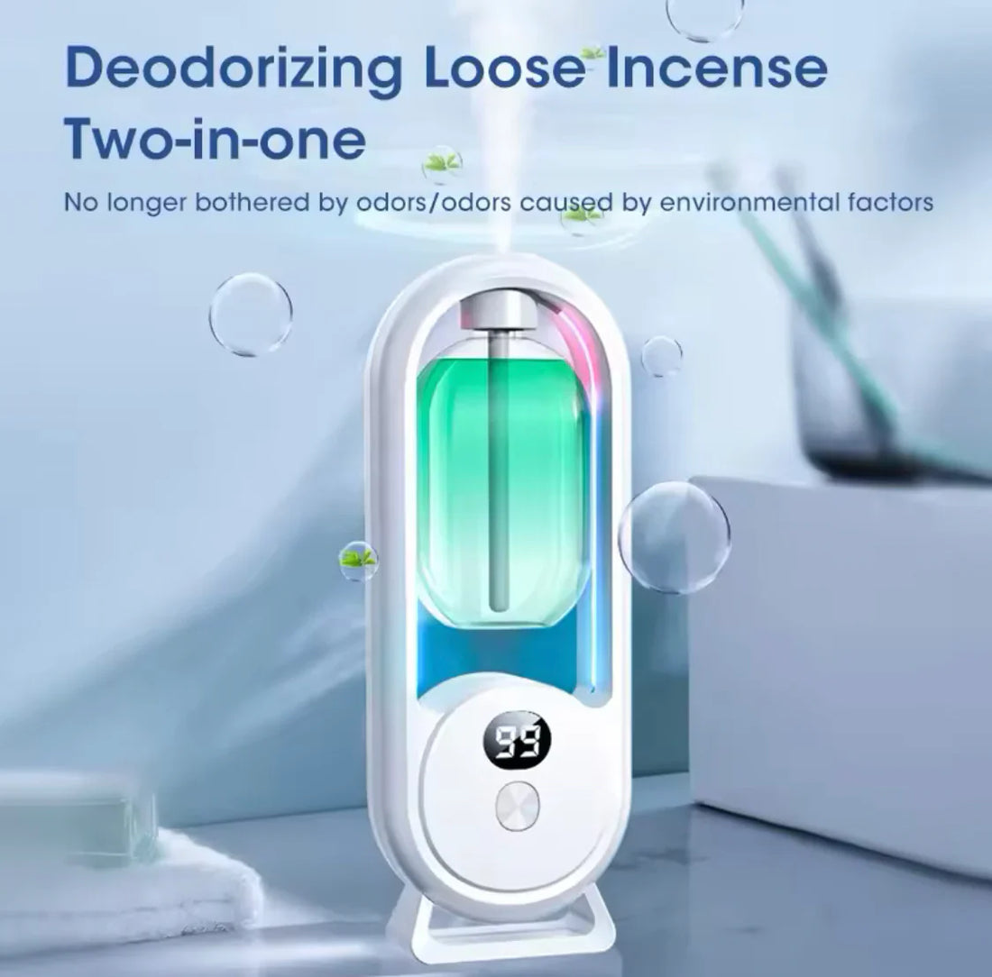 5-Mode Aroma Diffuser, Rechargeable Living Room Air Freshener, Wall Mounted Aroma Diffuser