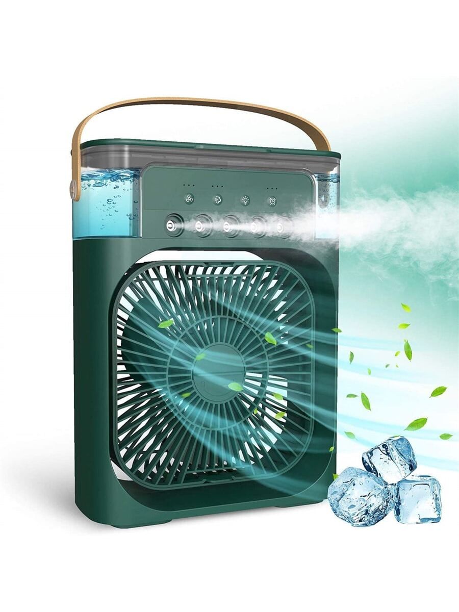 Mini Air Cooler - Portable Air Condiotioner Fan - Mini Cooler Fan - Mini Air Conditioner Usb Fan - Air Purifier & Humidifer For Room - 600m Water