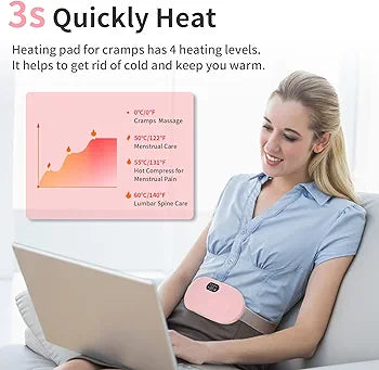 Relief Massager &amp; Heating Pad&nbsp; Menstrual Pain Relief | Free Delivery