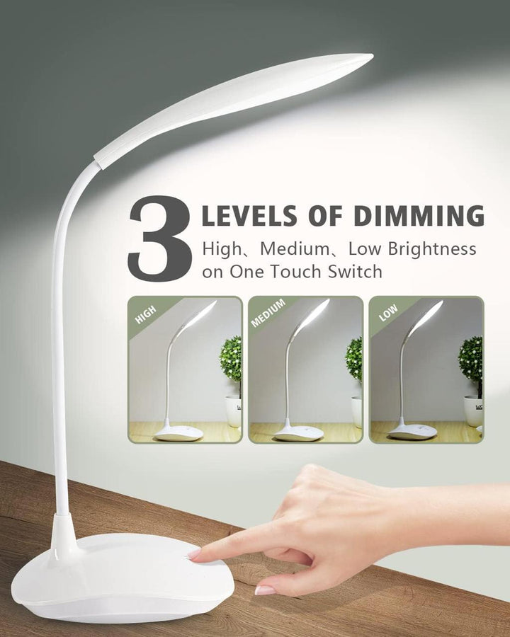 Rechargeable 3-Mode Touch LED Study Lamp