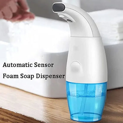 Auto foaming soap dispenser