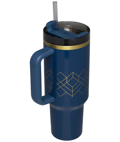 Deco Collection Quencher H2.0 FlowState™ Tumbler | 40 OZ - Night Fall Gloss Deco