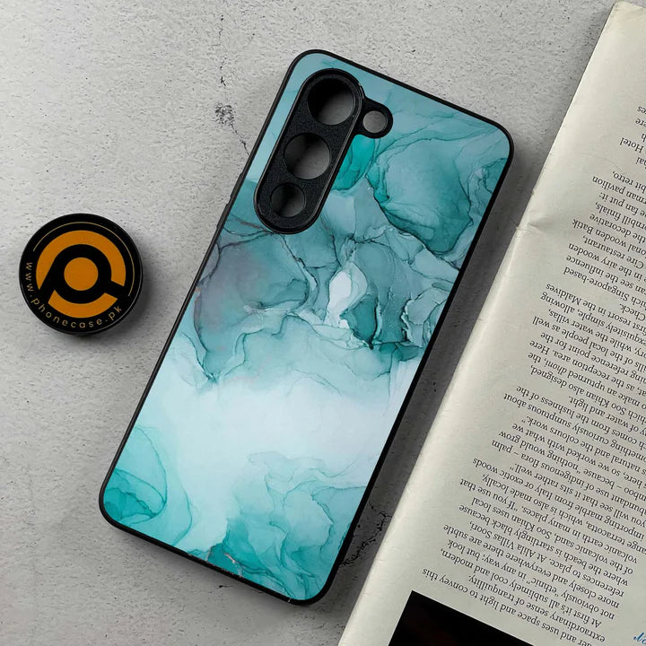 Tekzox Vivo Y04 Blue Marble Series Premium Metal Printed Shockproof Case