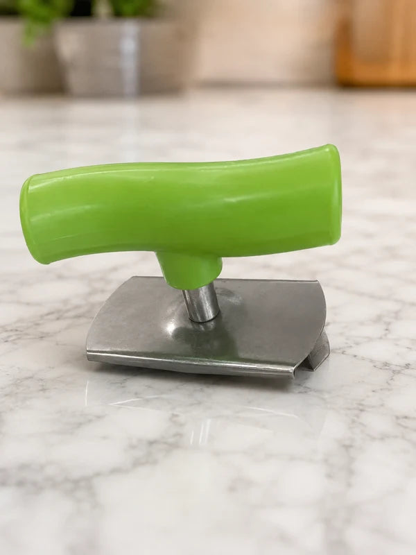 Stainless Steel Adjustable Jar Opener with Ergonomic Grip