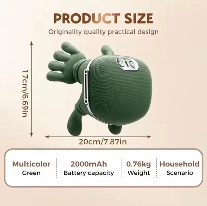 Heated Pillow Neck And Back Shoulder Massager