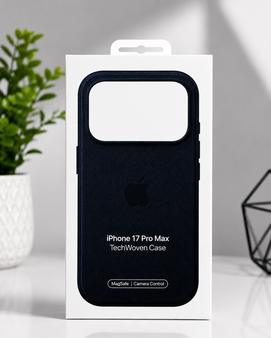 TechWoven Magnetic MagSafe Case for iPhone 17 Pro Max / 17 Pro – Premium Woven Fabric Shockproof Slim Protective Cover with Camera Control Support