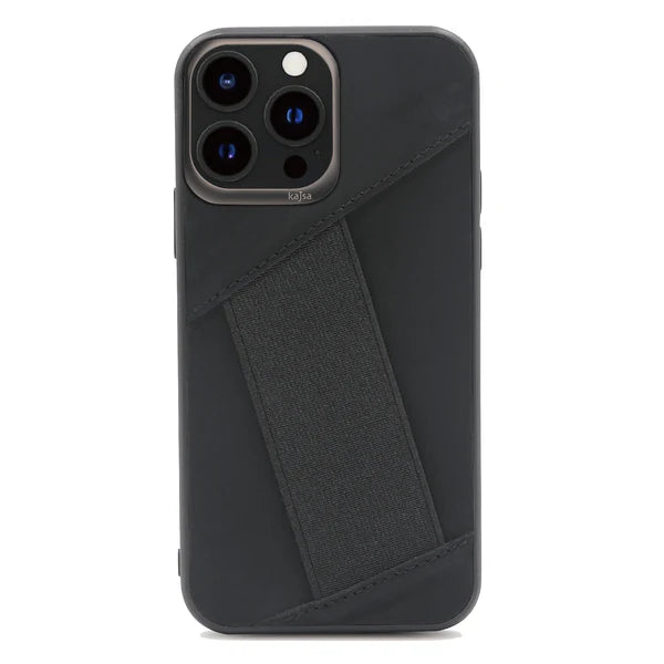 Kajsa Elastic Hand Grip Back Case for iPhone 13