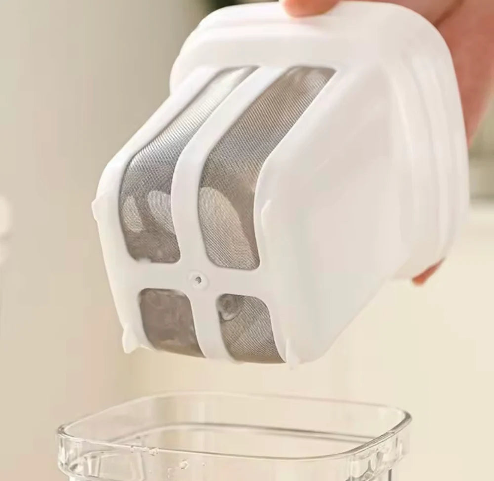 Tekzox Greek Yogurt Strainer Cup – Food-Grade Whey Separator with Lid, 1100ml
