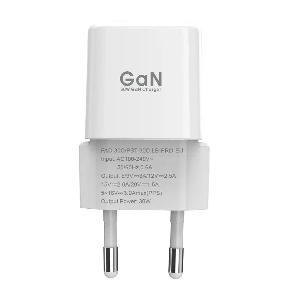 Faster GaN 30W Smallest PD Super Fast Charger FAC-30C