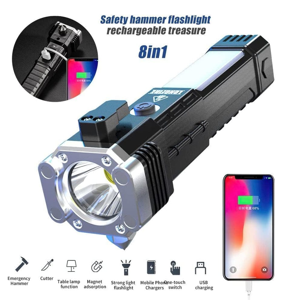 Emergency LED Safety Torch for Car & Home