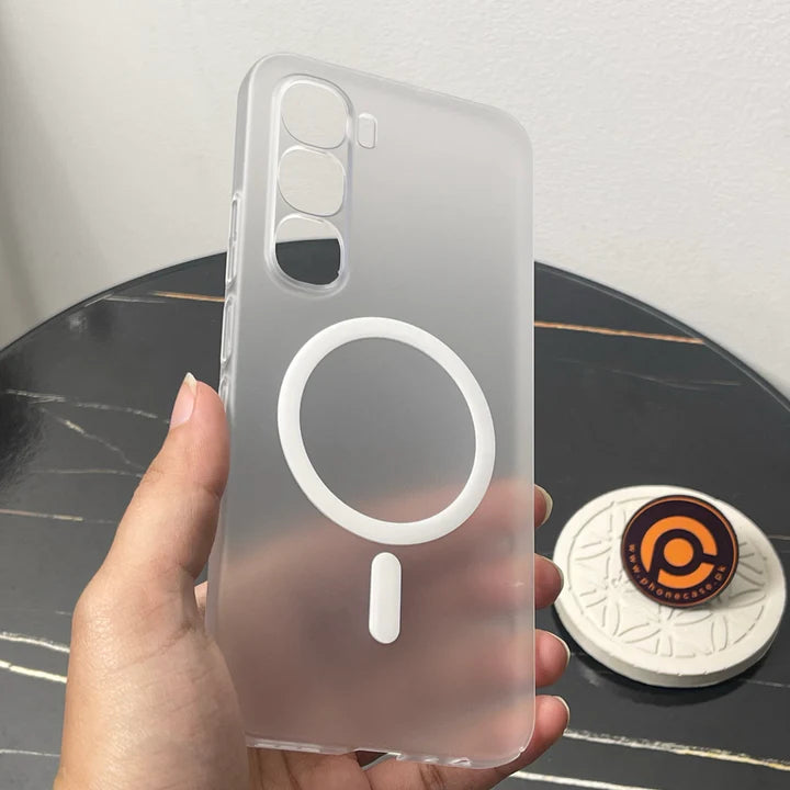 Kajsa Slim IceMist Magnetic Ultra-Thin Soft Matte Case for Infinix Hot 60 Pro