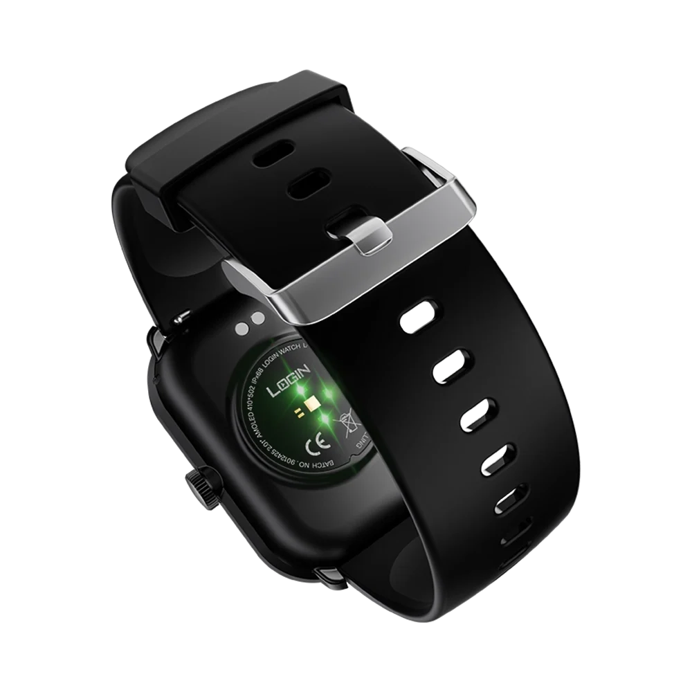 Tekzox L-102 Smart Watch  AMOLED Display | Bluetooth Calling | IP68 Waterproof