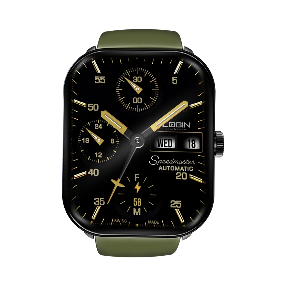 Tekzox L-102 Smart Watch  AMOLED Display | Bluetooth Calling | IP68 Waterproof