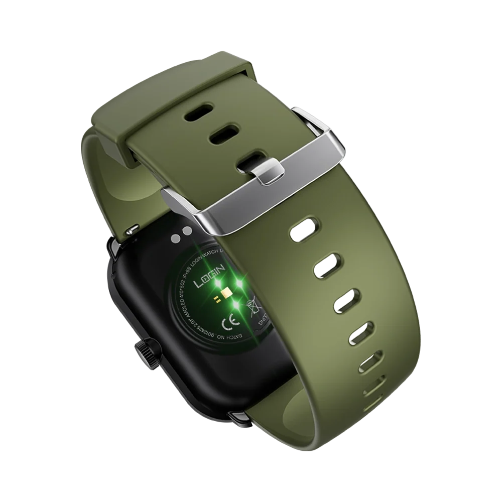 Tekzox L-102 Smart Watch  AMOLED Display | Bluetooth Calling | IP68 Waterproof