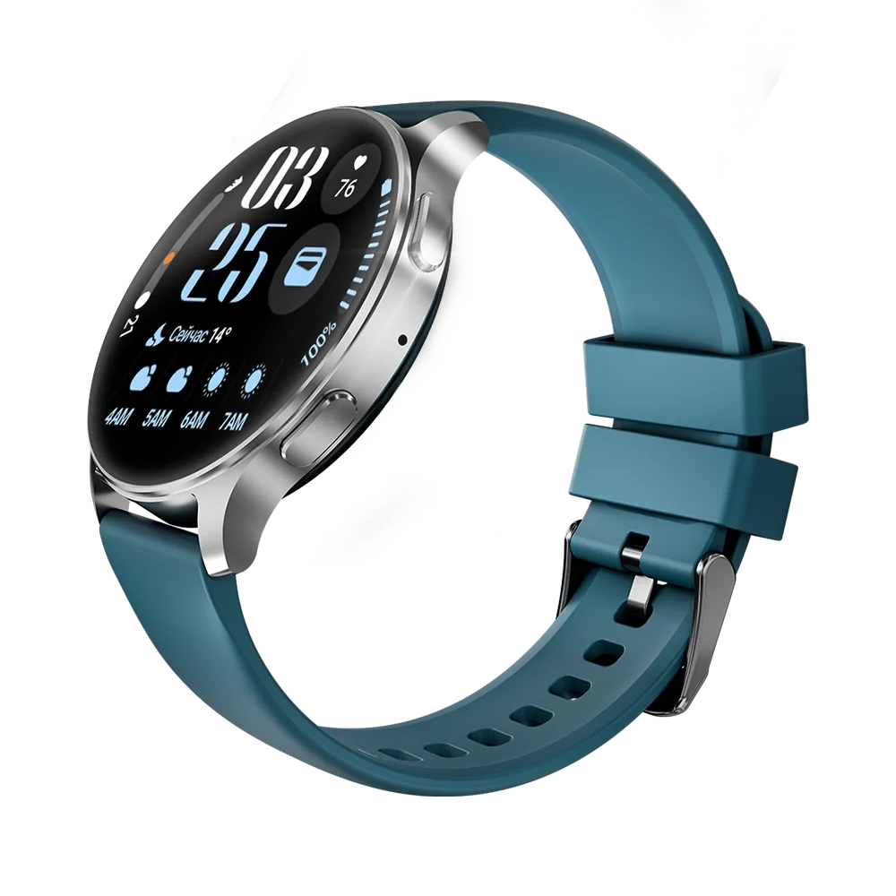 Tekzox L-103 Gentlemen Smart Watch  AMOLED Display | Bluetooth Calling | Health Tracking
