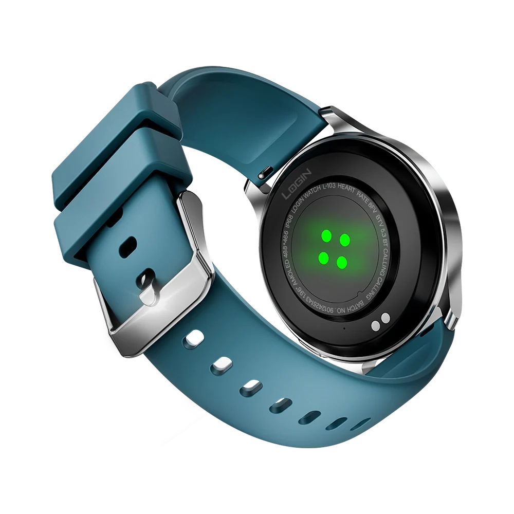 Tekzox L-103 Gentlemen Smart Watch  AMOLED Display | Bluetooth Calling | Health Tracking