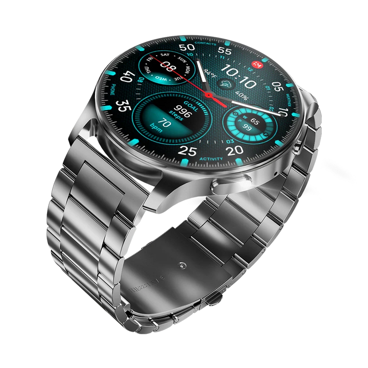 Tekzox L-103 Gentlemen Smart Watch  AMOLED Display | Bluetooth Calling | Health Tracking