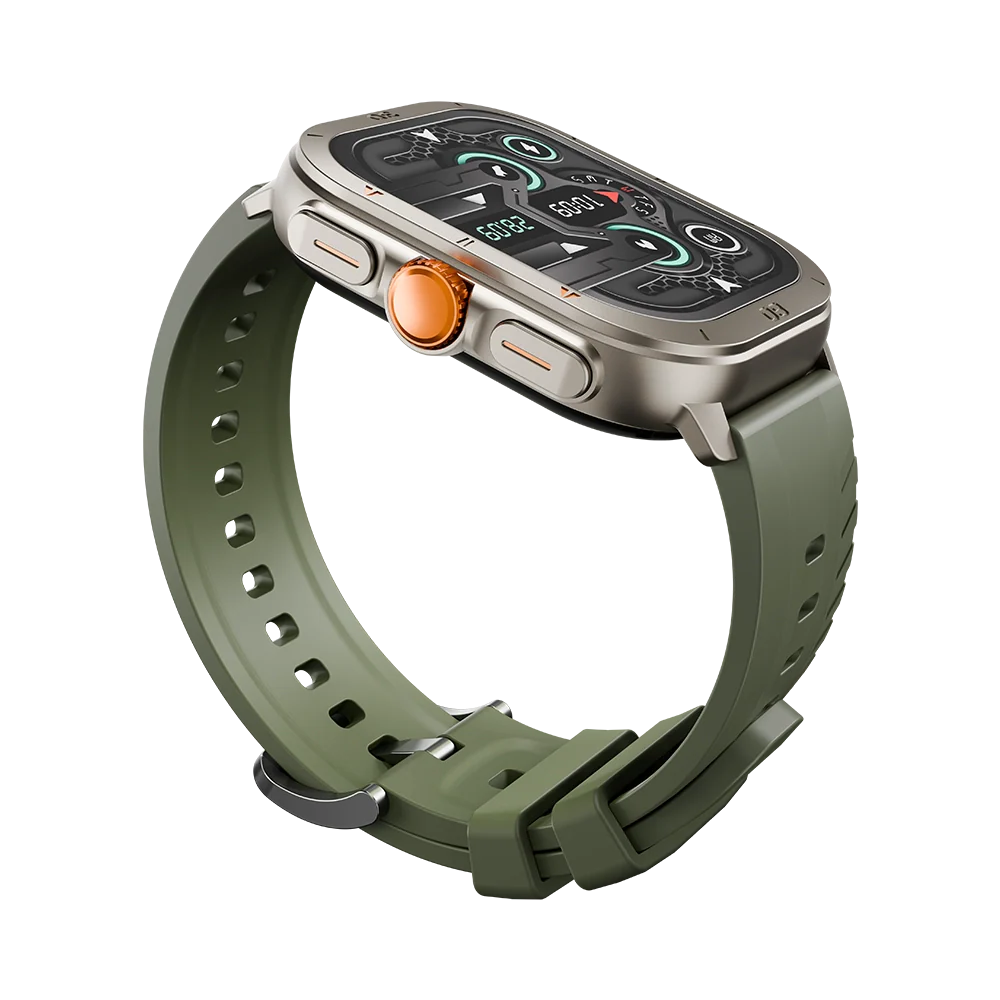 Tekzox L-107 Prism Smart Watch – 2.01" AMOLED Display | Bluetooth Calling | 100+ Sports Modes