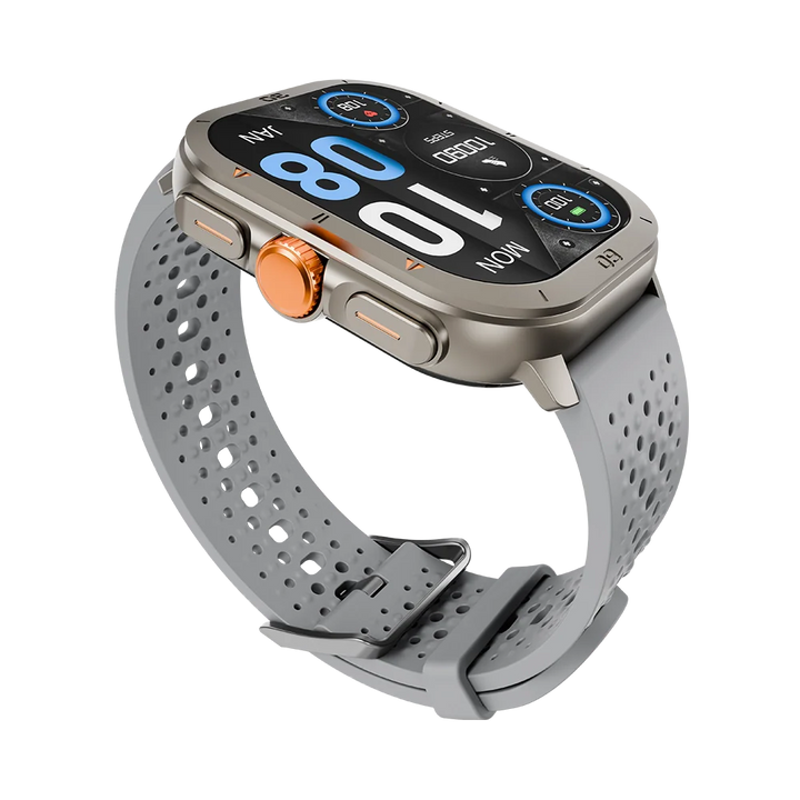 Tekzox L-107 Prism Smart Watch – 2.01" AMOLED Display | Bluetooth Calling | 100+ Sports Modes