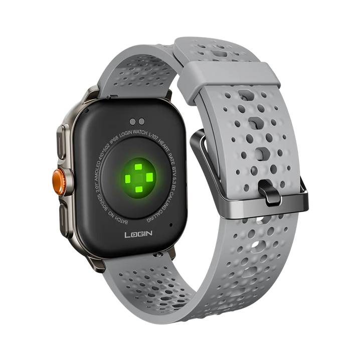 Tekzox L-107 Prism Smart Watch – 2.01" AMOLED Display | Bluetooth Calling | 100+ Sports Modes
