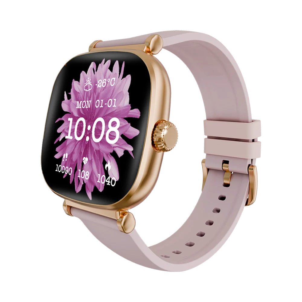 Tekzox L-110 Enigma Diva Smart Watch&nbsp; 1.7" AMOLED Display | Bluetooth Calling | Elegant Women's Smartwatch