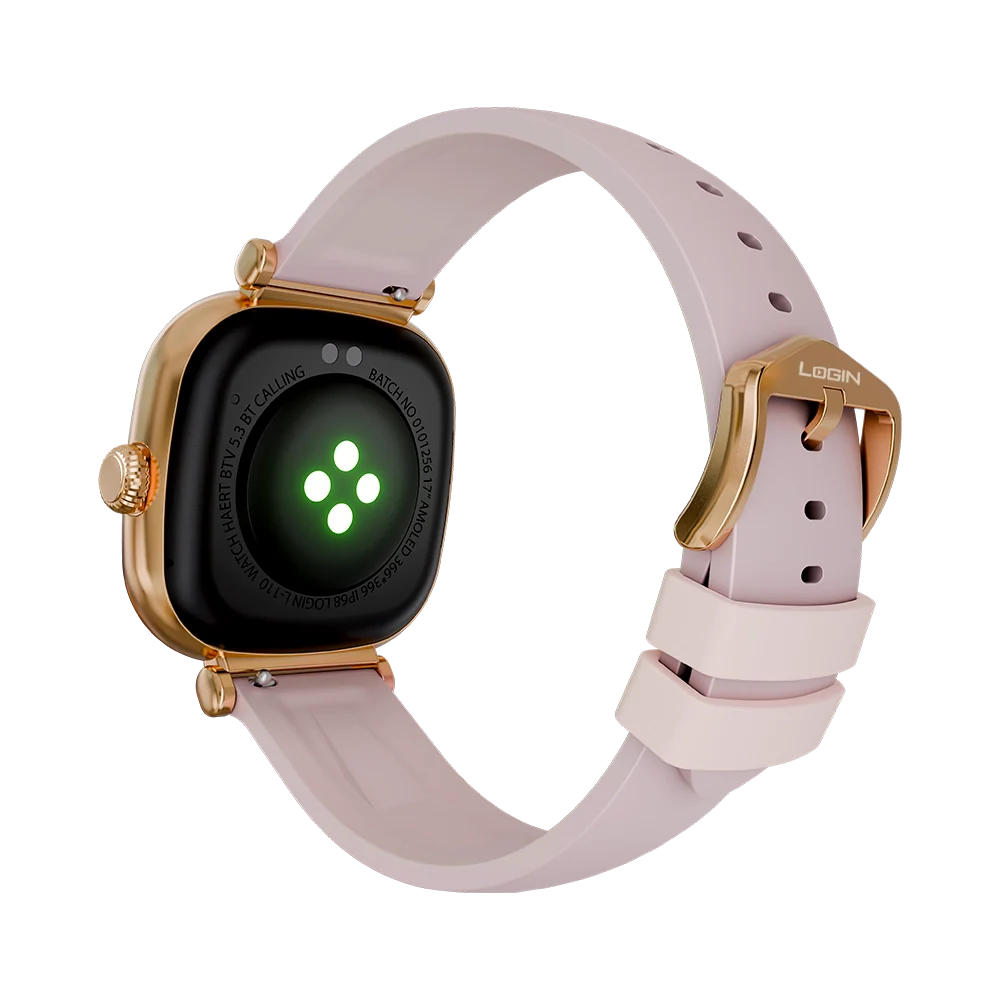 Tekzox L-110 Enigma Diva Smart Watch&nbsp; 1.7" AMOLED Display | Bluetooth Calling | Elegant Women's Smartwatch