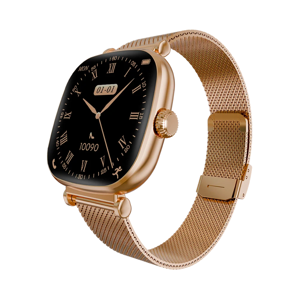 Tekzox L-110 Enigma Diva Smart Watch&nbsp; 1.7" AMOLED Display | Bluetooth Calling | Elegant Women's Smartwatch