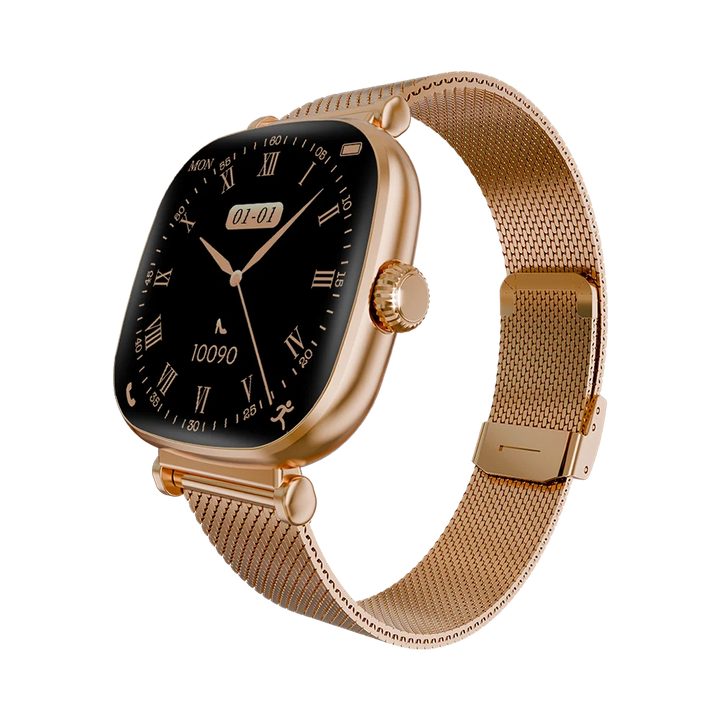 Tekzox L-110 Enigma Diva Smart Watch&nbsp; 1.7" AMOLED Display | Bluetooth Calling | Elegant Women's Smartwatch