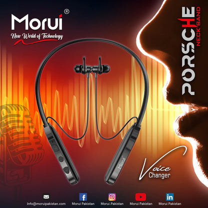 Morui ME07 Neckband Wireless Stereo Bluetooth 5.3 Headphones