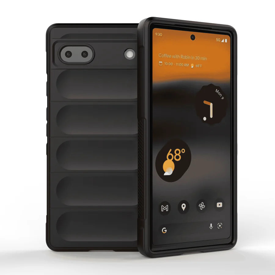Tekzox Google Pixel 6a Grip Max Armor Shockproof Case with Camera Protection