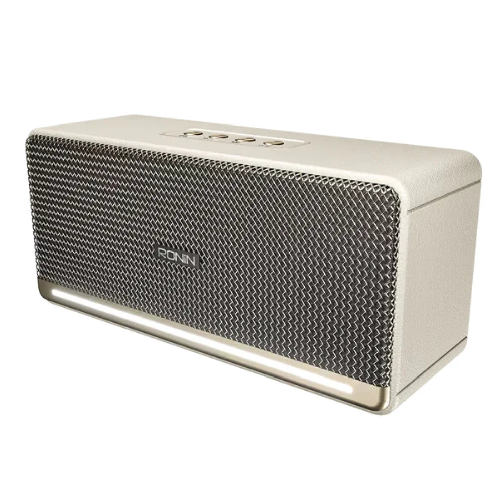 Ronin R-3035 Retro Bluetooth Speaker – Premium Textured Design, Powerful Sound, Wireless