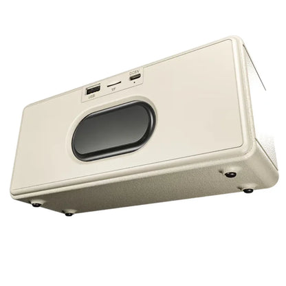 Ronin R-3035 Retro Bluetooth Speaker – Premium Textured Design, Powerful Sound, Wireless