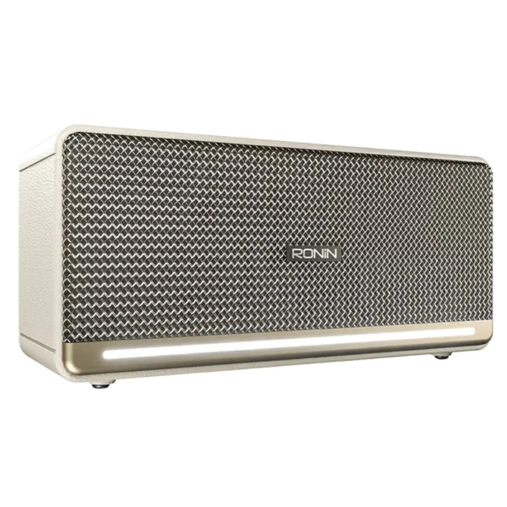 Ronin R-3035 Retro Bluetooth Speaker – Premium Textured Design, Powerful Sound, Wireless