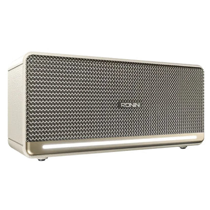 Ronin R-3035 Retro Bluetooth Speaker – Premium Textured Design, Powerful Sound, Wireless